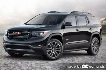 Insurance rates GMC Acadia in Chicago