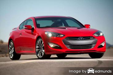 Insurance rates Hyundai Genesis in Chicago