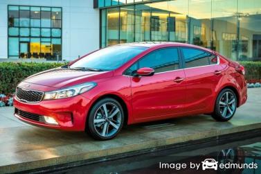 Insurance rates Kia Forte in Chicago