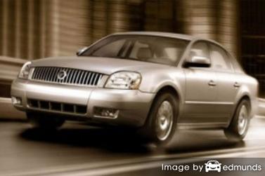 Insurance rates Mercury Montego in Chicago