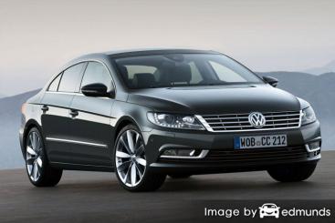 Insurance rates Volkswagen CC in Chicago