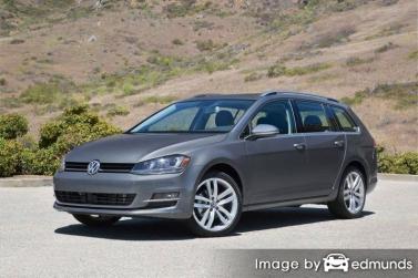 Insurance rates Volkswagen Golf SportWagen in Chicago